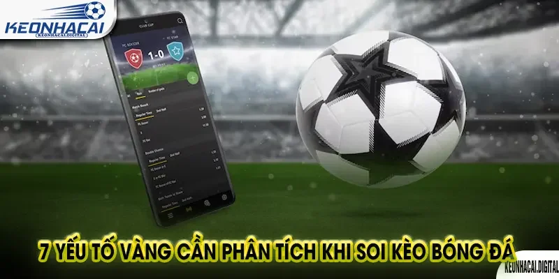 7 Yếu Tố Vàng Cần Phân Tích Khi Soi Kèo Bóng Đá